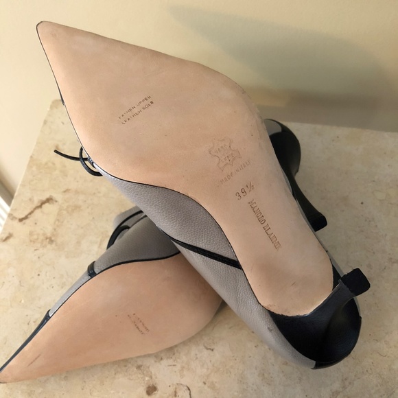 NIB MANOLO BLAHNIK EU 39.5 US 8.5-9 - Picture 4 of 7